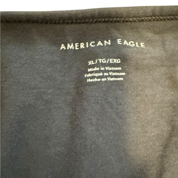 NWOT American Eagle Cinched Shoulder Crop Top- XL - Picture 2 of 5